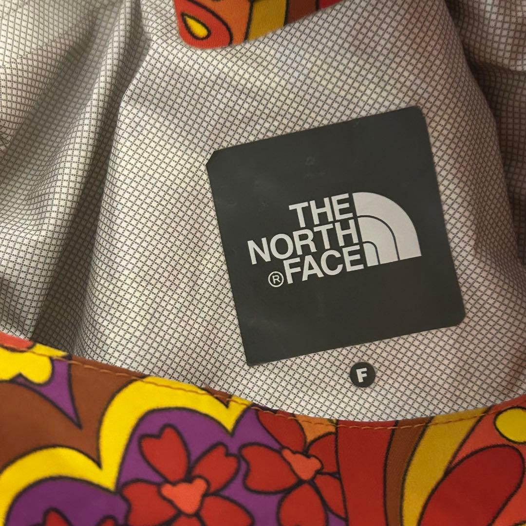2601 美品 THE NORTH FACE ノースフェイス ポンチョ 総柄