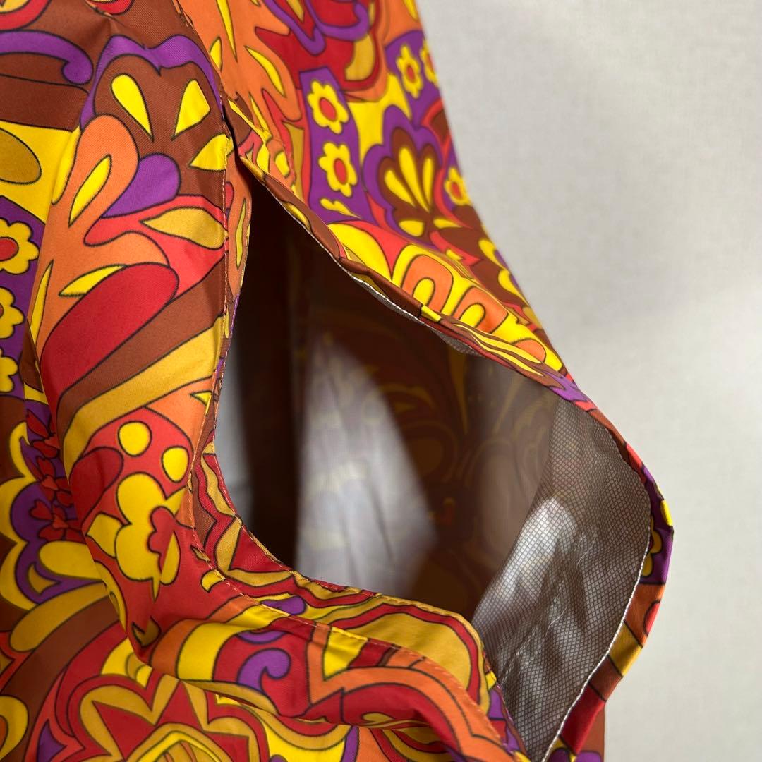 2601 美品 THE NORTH FACE ノースフェイス ポンチョ 総柄