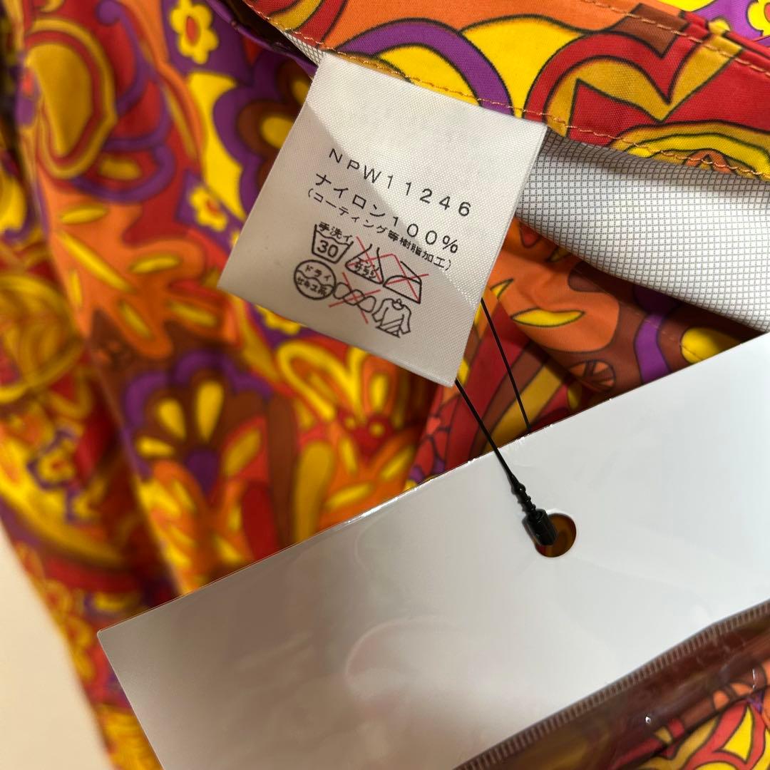 2601 美品 THE NORTH FACE ノースフェイス ポンチョ 総柄