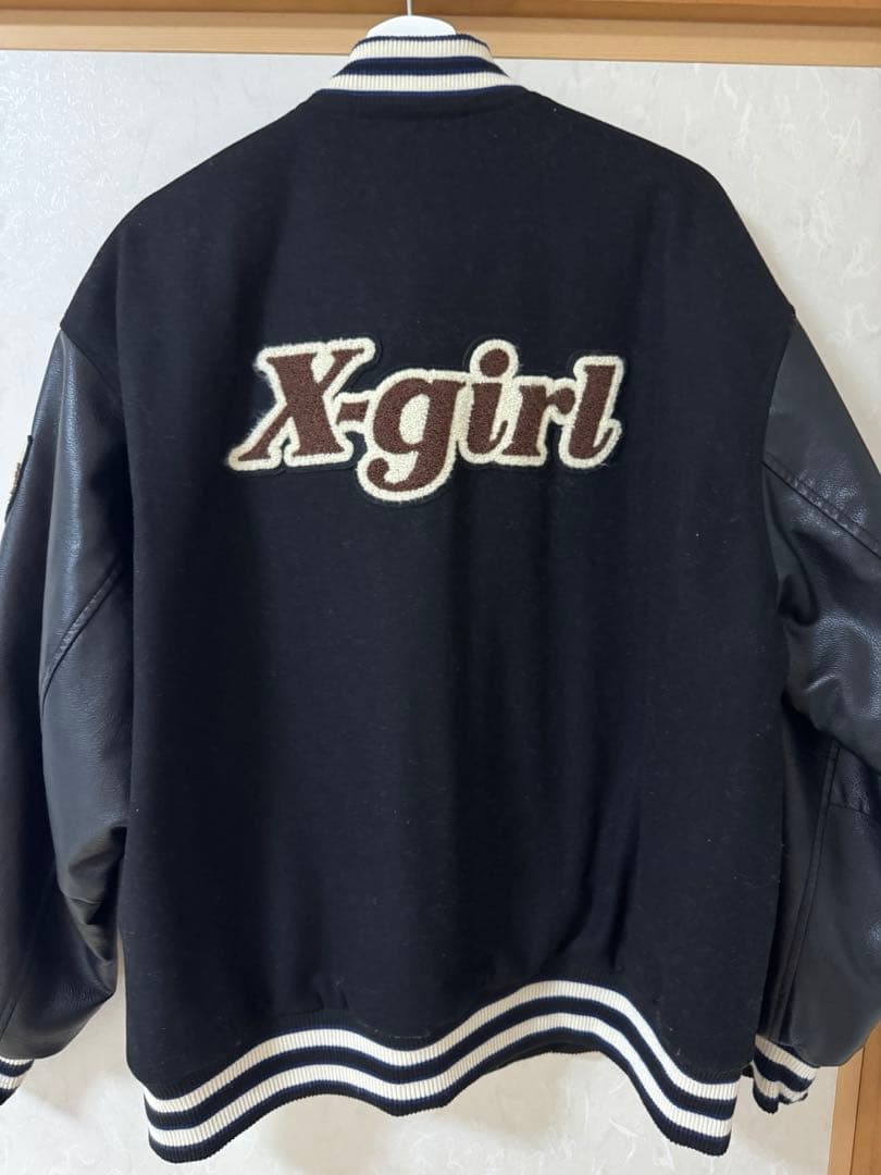 X-girl スタジャン ブラック エックスガール アウター Mサイズ