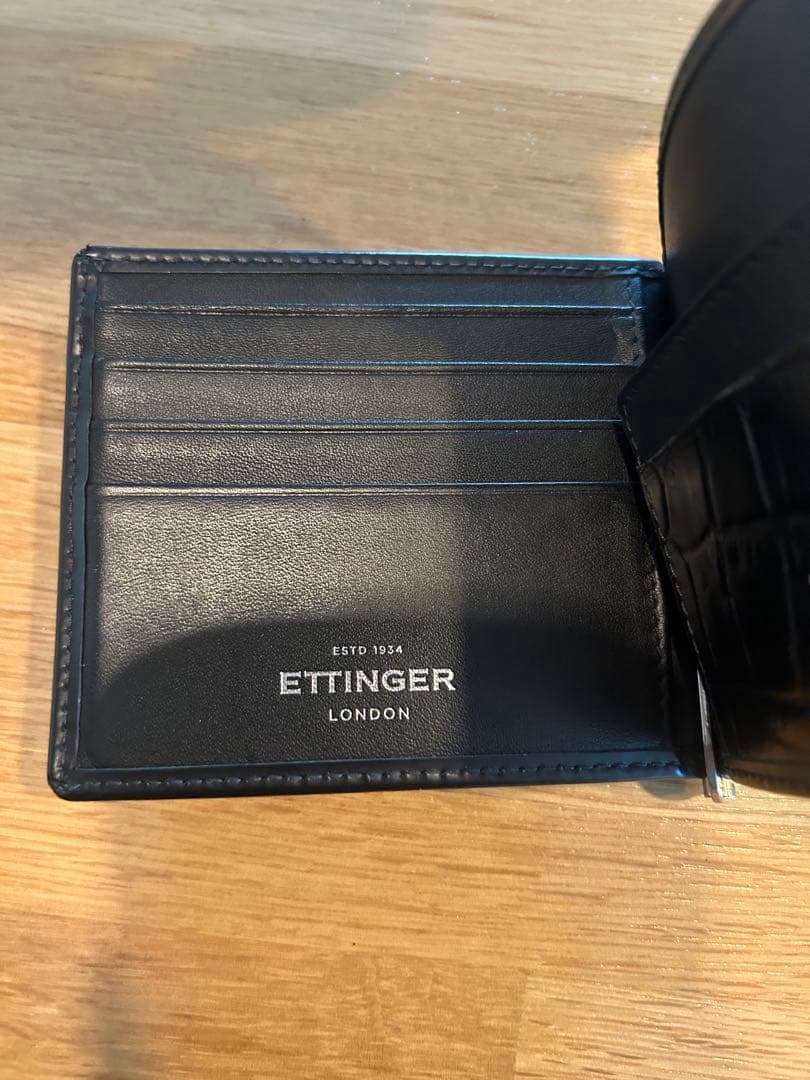 販売終了品 エッティンガー　ポケットありマネークリップ