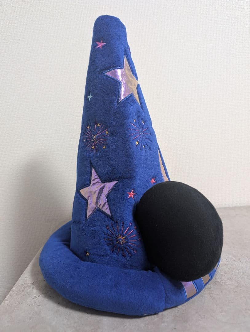 ディズニーランド　パリ　限定品　30周年ファンタジア ミッキー 光る帽子