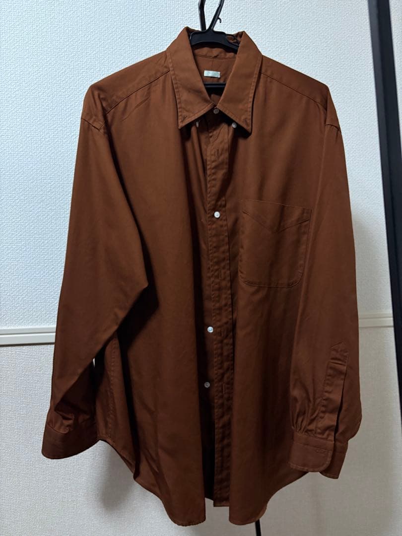 A.PRESSE BD Oxford shirt ブラウン サイズ2