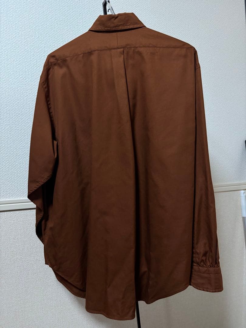 A.PRESSE BD Oxford shirt ブラウン サイズ2