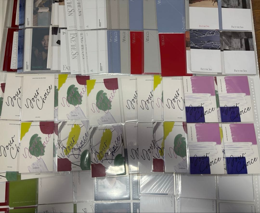 モ*】様 SEVENTEEN セブチ　ポストカード　サイズ　180点以上　まとめ