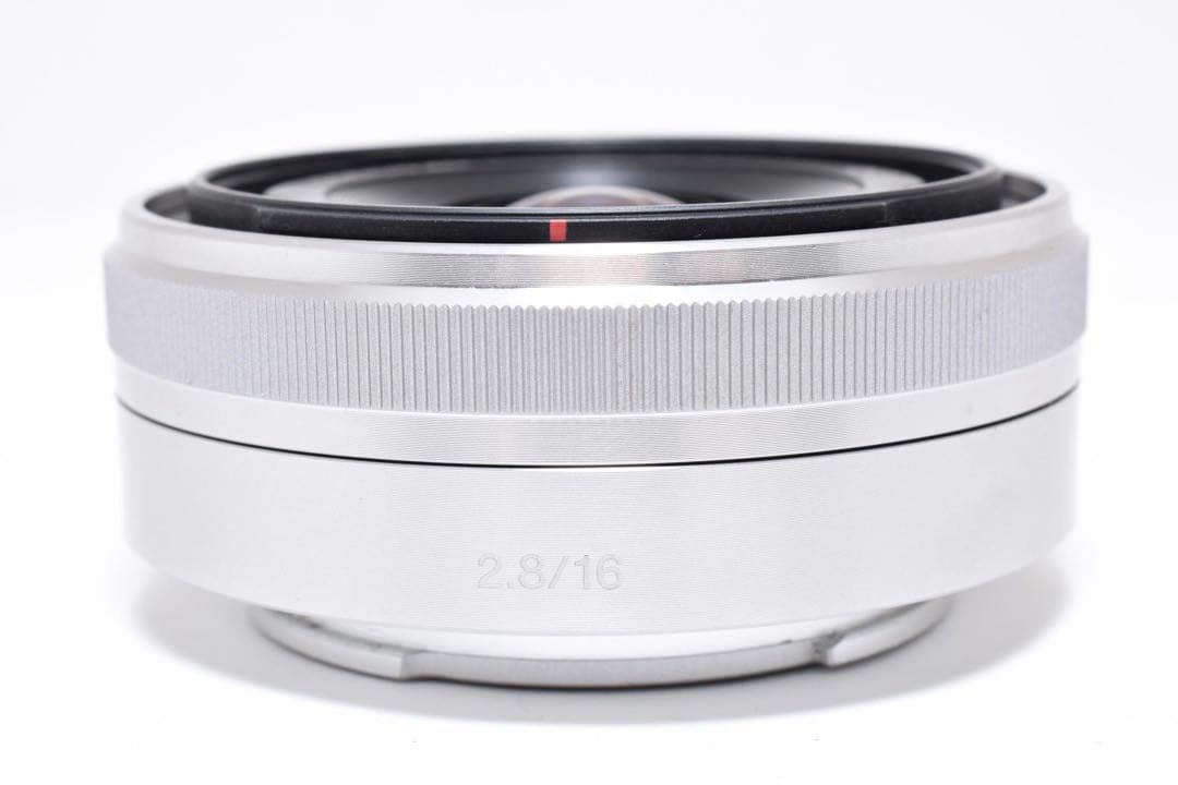SONY E 16mm F2.8 シルバー単焦点レンズ