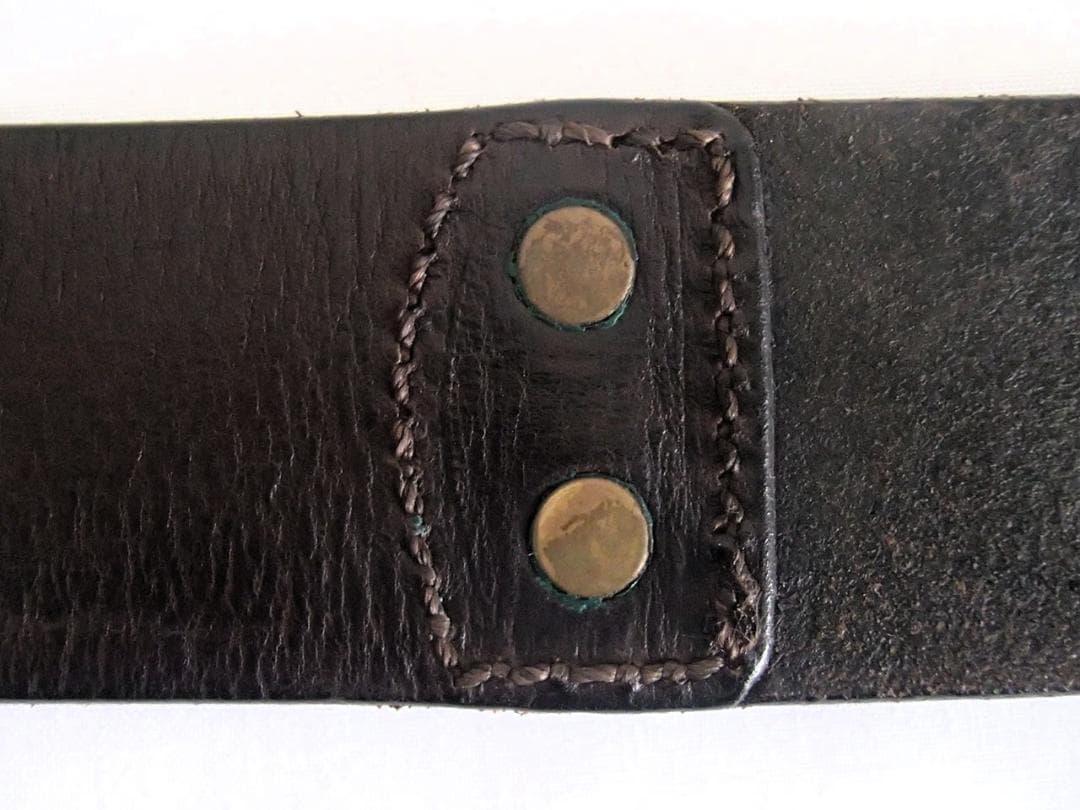 RRL ダブルアールエル ダブルリングレザーベルト USA製 サイズ30 美品