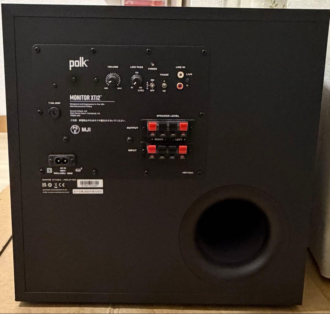 スピーカー・ウーファー POLK AUDIO Monitor MXT12