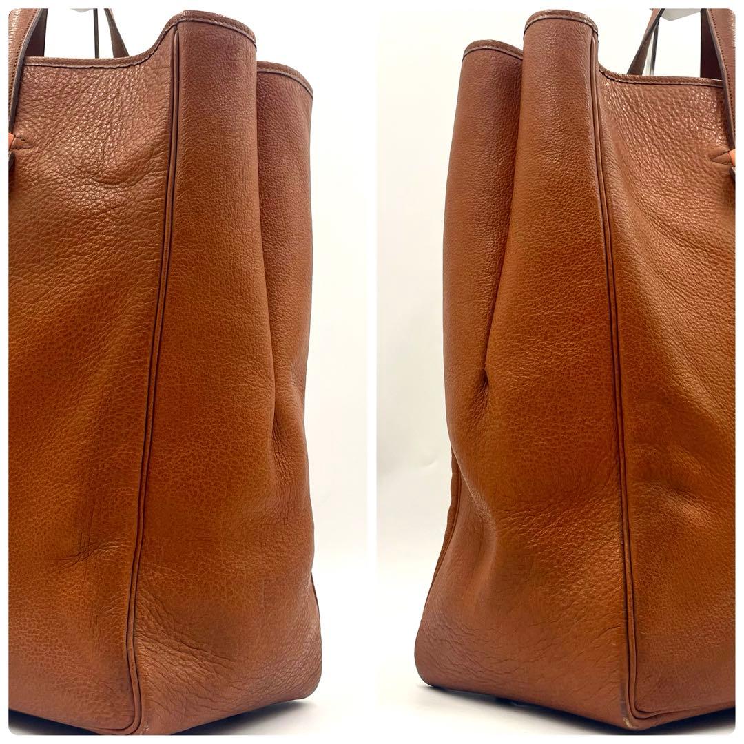 HERMES エルメス ギャロップ ブッフルスキッパー トートバッグ ブラウン