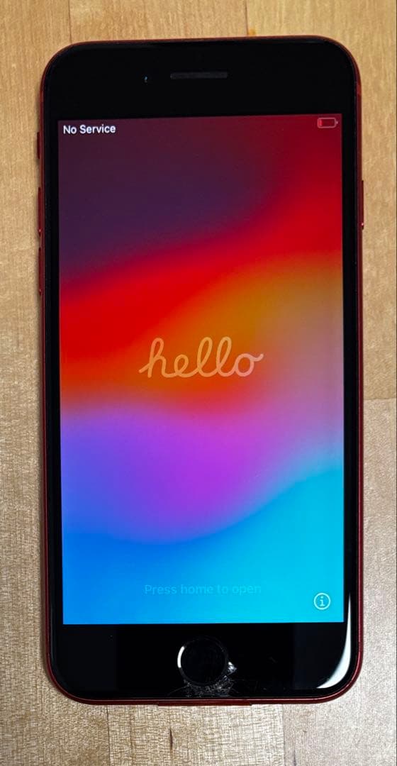 Apple iPhone SE 64GB SIMロック無　画面割れ有り