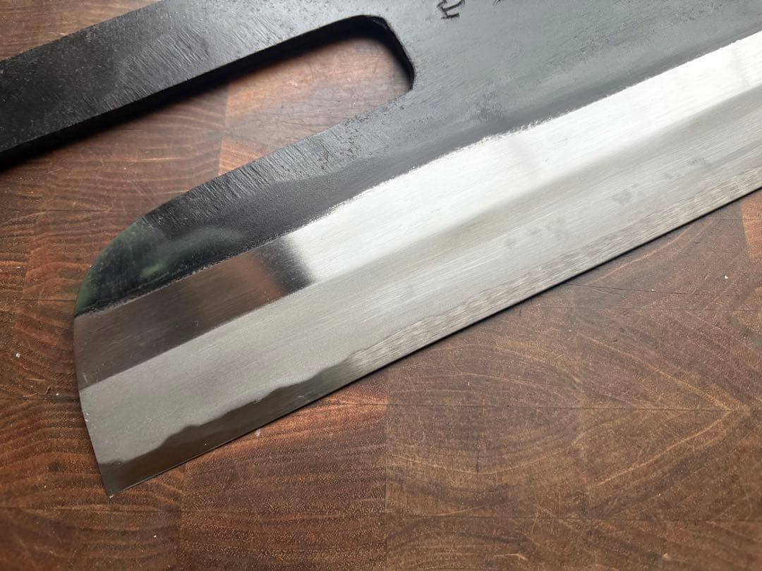 堺打刃物　城山刃物　麺切り　270mm 9寸　包丁　蕎麦切り　和包丁　白鋼