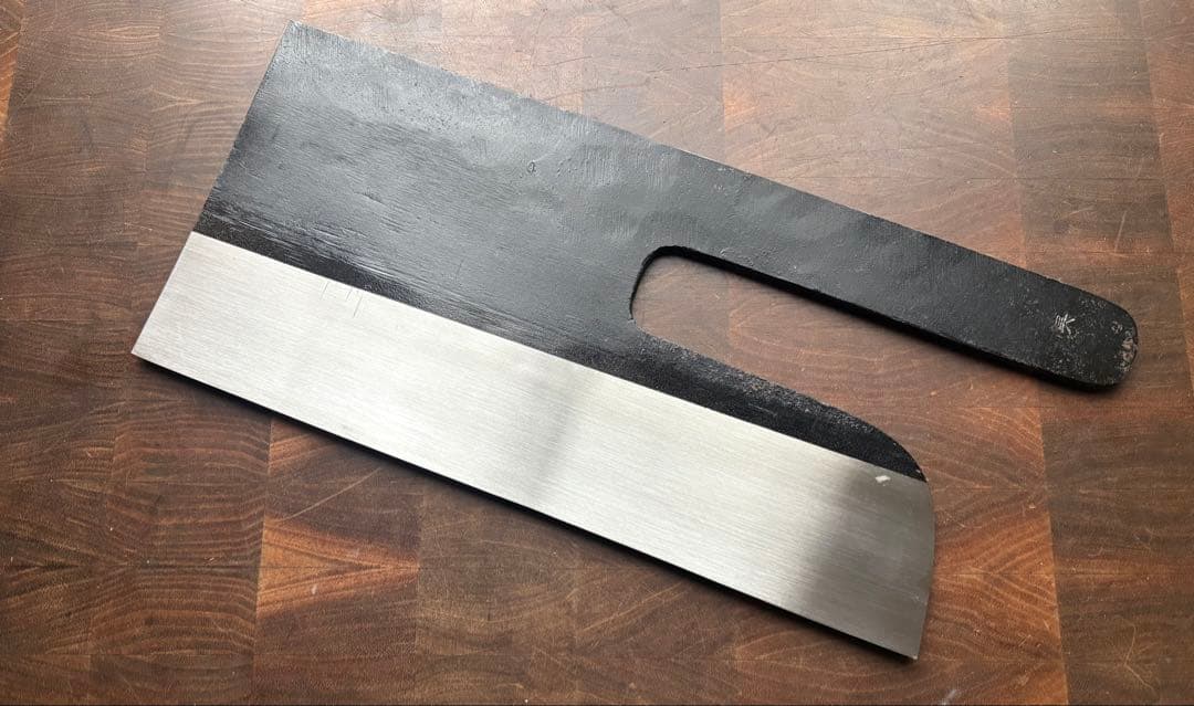 堺打刃物　城山刃物　麺切り　270mm 9寸　包丁　蕎麦切り　和包丁　白鋼