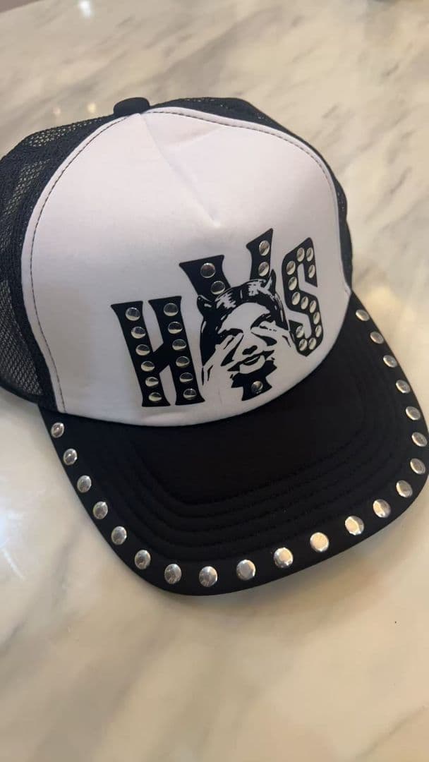【新品未使用】ヒステリックグラマー　スタッズメッシュキャップ #009