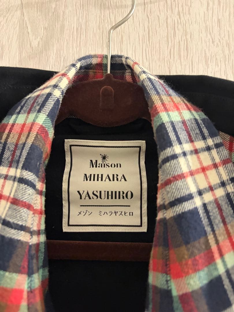 ミハラヤスヒロ mihara yasuhiro ウエスタン レイヤード シャツ