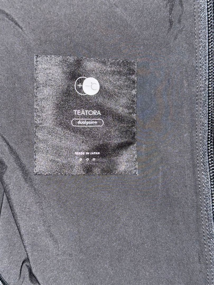 TEATORA tt-104-DP モッズコート ブラック