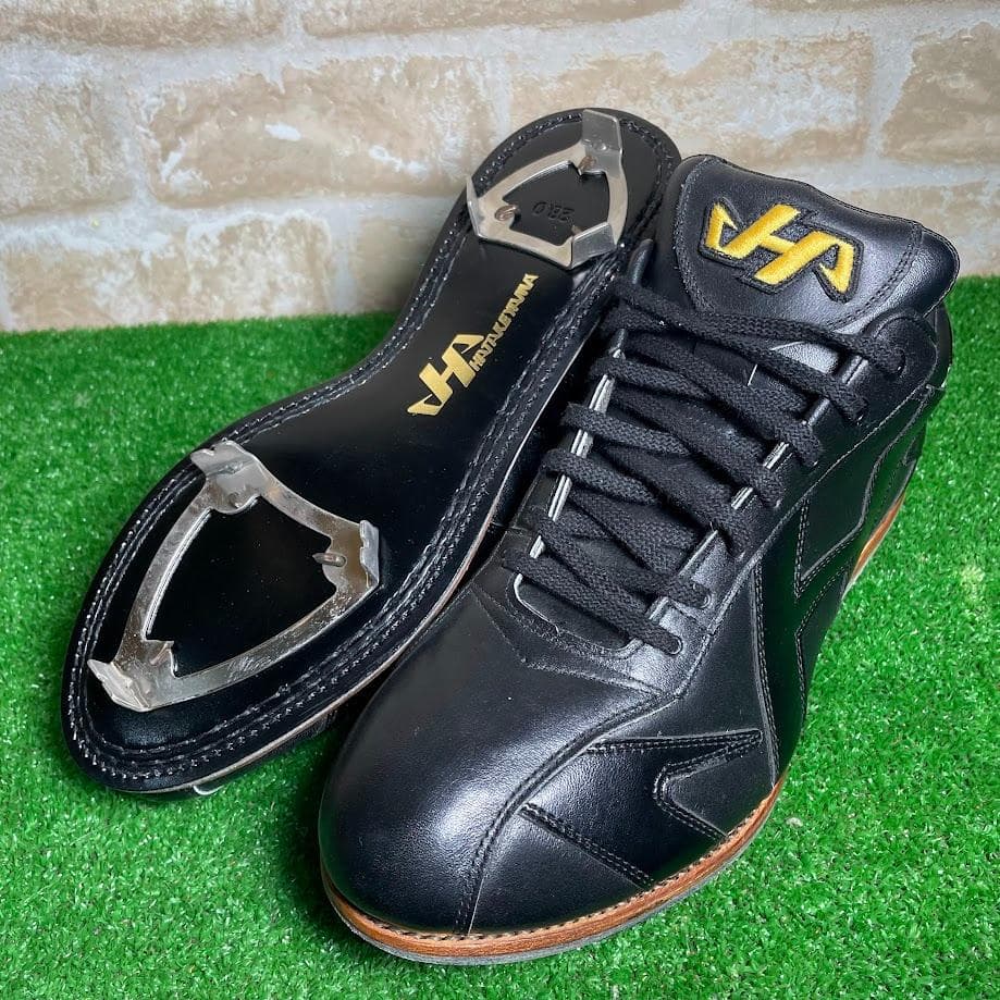 野球 スパイク HATAKEYAMA 捕手用レザーソール KT-WG5S 28