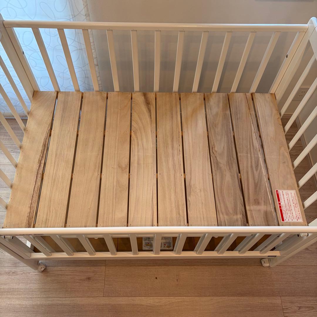 カトージ　ベビーベッド　タチベッド（ホワイトF）⭐︎