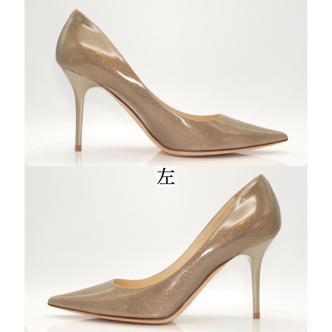 35.5　JIMMY CHOO　ジミーチュウ　ラメ　ゴールド　保存袋
