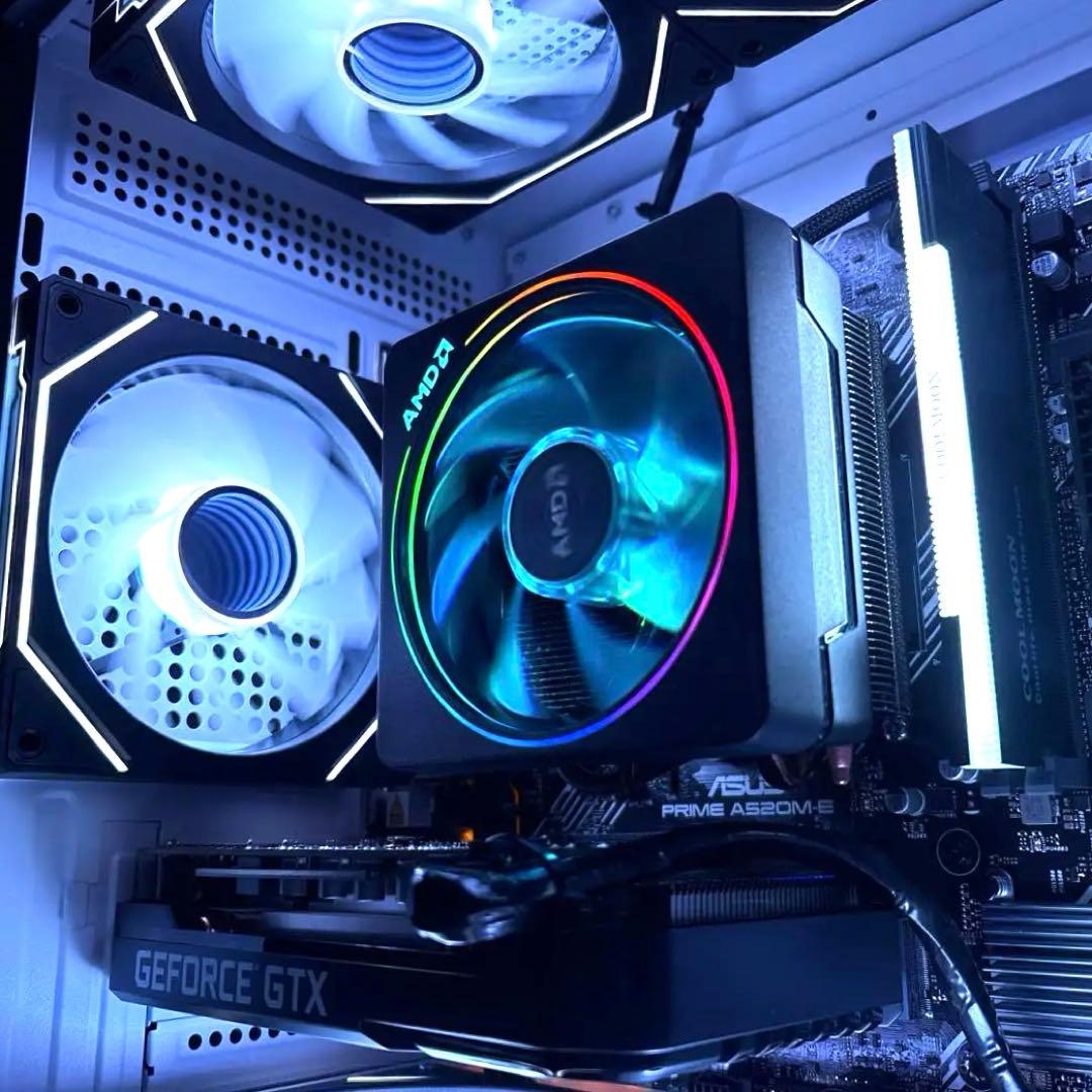 【特価】ゲーミングPCRYZEN7 1800x gtx1660 SSD500GB