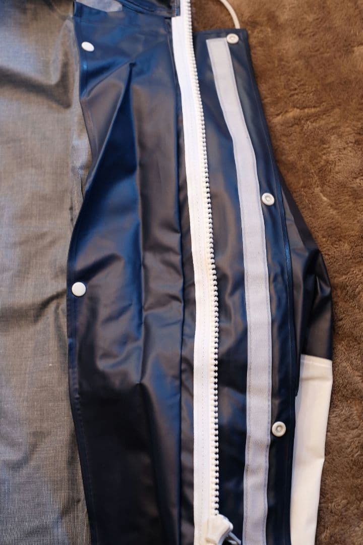 MARINE MATE マリンメイト上下セット 防水レインウェア ネイビー 3L