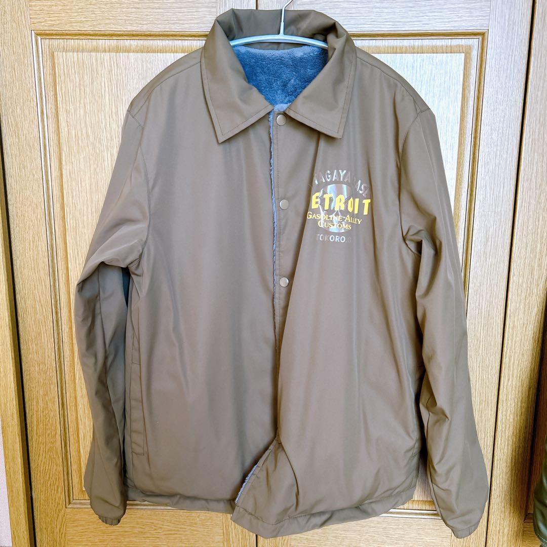 世田谷ベース正規装備品　裏ファーコーチジャケット カーキブラウンMサイズ