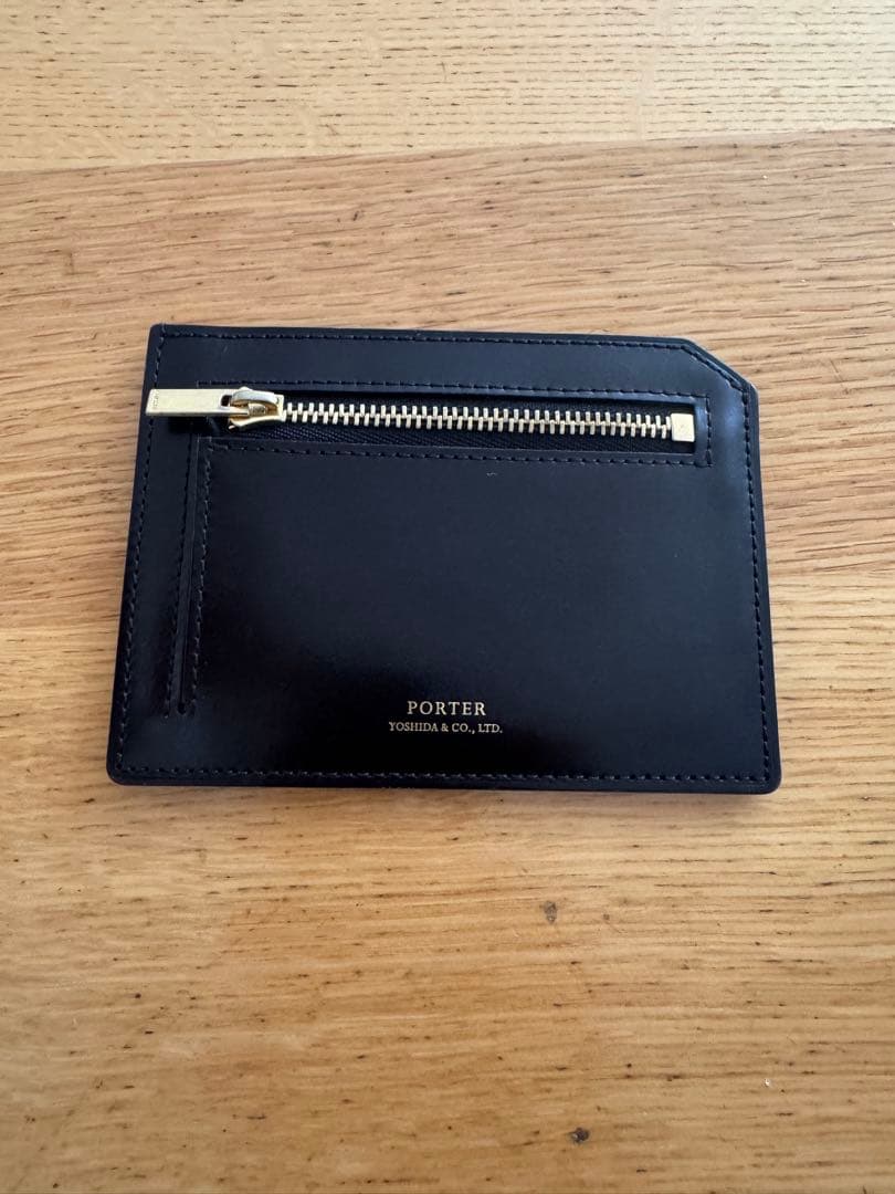 希少 廃番品　コードバン 吉田カバン PORTER ビル コードバン ミニ財布