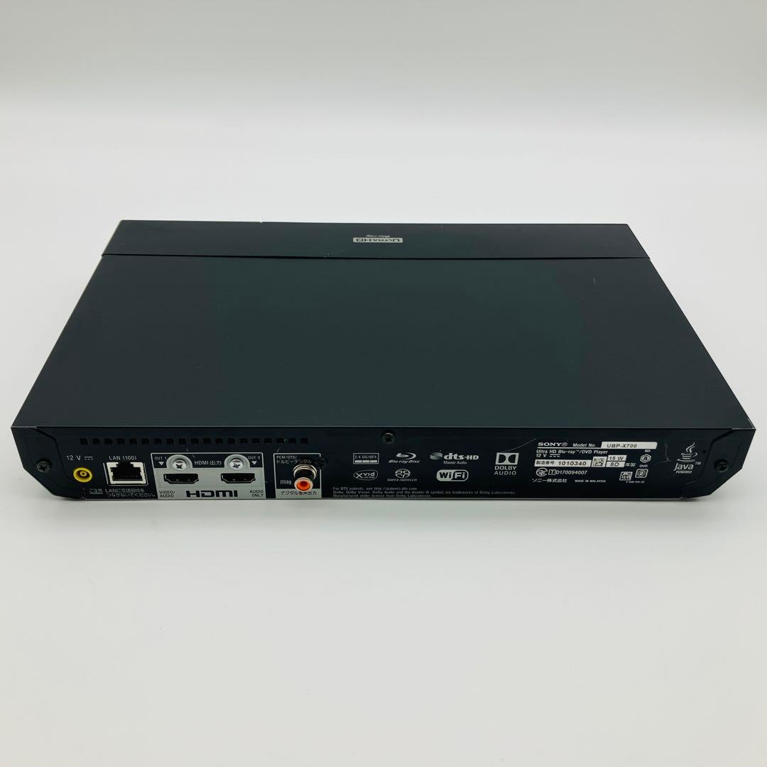 SONYソニー UltraHD ブルーレイ/ DVDプレーヤー UBP-X700