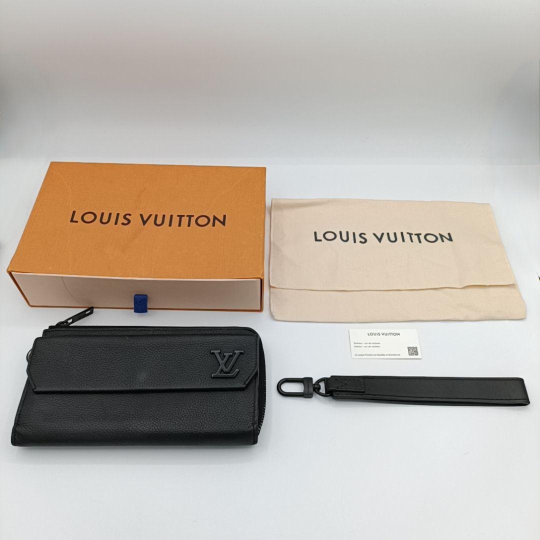 ルイヴィトン アエログラム ジッピードラゴンヌ ブラック　ストラップ　箱・袋付き