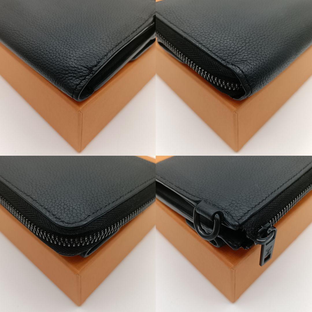 ルイヴィトン アエログラム ジッピードラゴンヌ ブラック　ストラップ　箱・袋付き