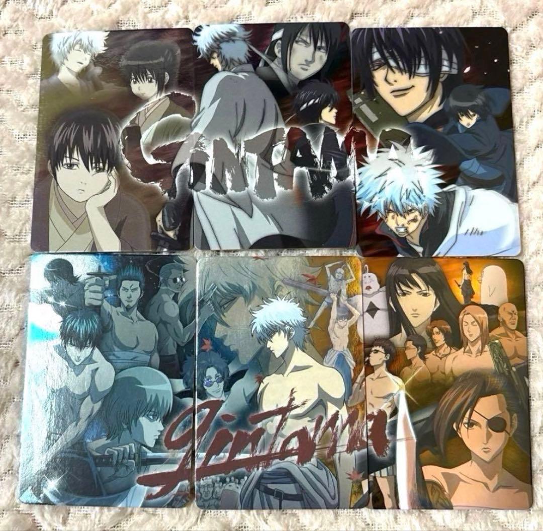 【美品】 銀魂 カードガム メタリック 3年Z組銀八先生 他 人気 16枚セット