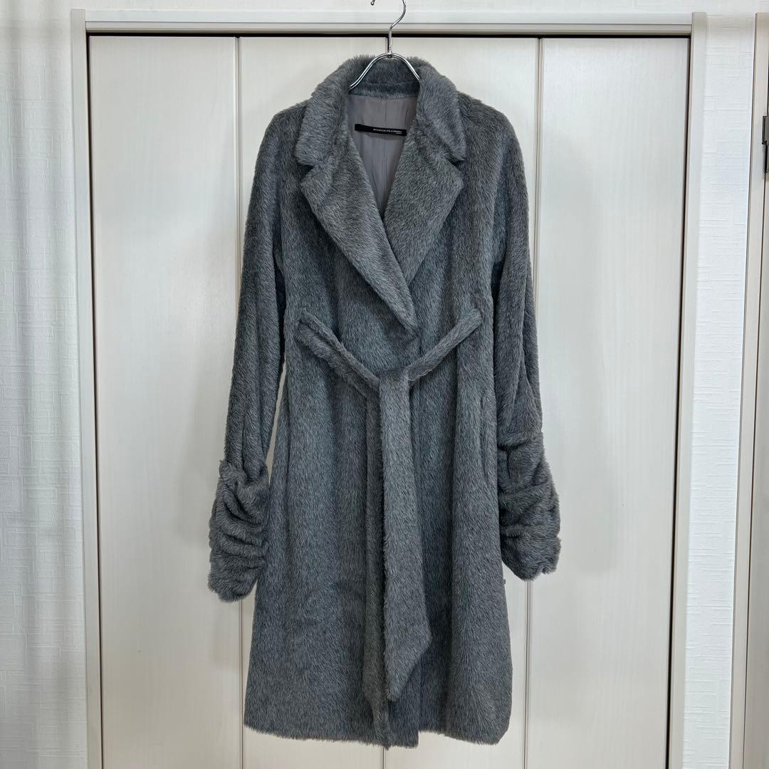 MAURIZIO PECORARO 07AW アルパカウール シャギーコート