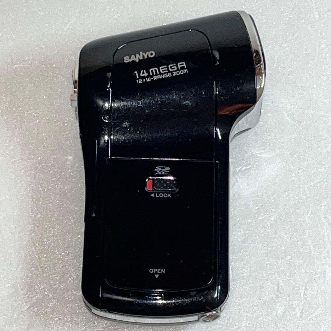 SANYOデジタルムービーカメラXacti DMX-CA100ブラック☆実動品☆