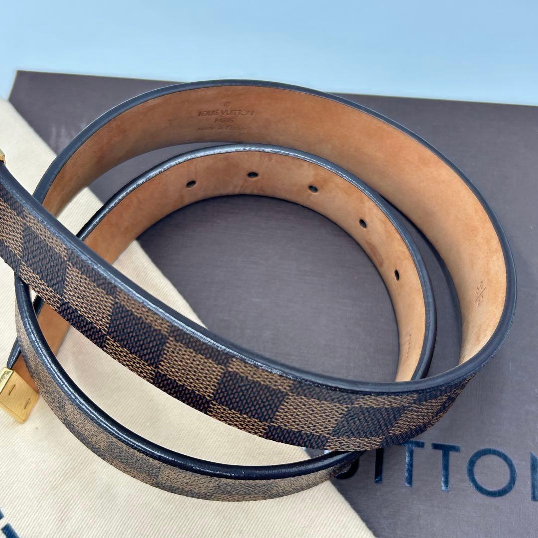 チーくん 様✨サンチュール・キャレ ダミエ・エベヌ M6802 ベルト