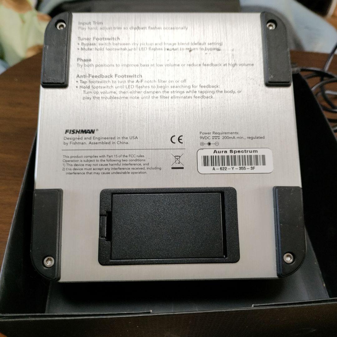 FISHMAN AURA SPECTRUM DIプリアンプ