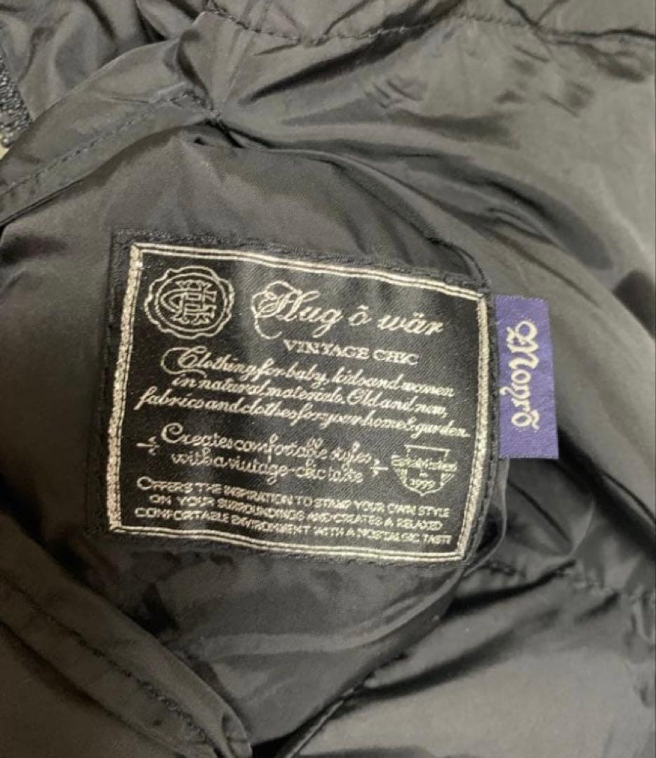 最終　ハグオーワー　モンロコラボ　リバティプリント ダウンジャケット