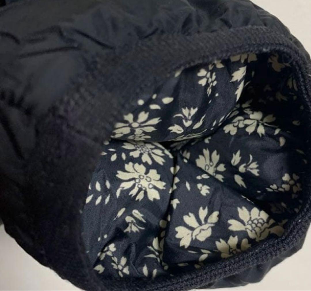 最終　ハグオーワー　モンロコラボ　リバティプリント ダウンジャケット