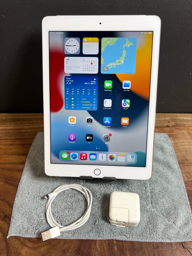 [美品]Apple iPad Air2/32GB/電池健康97.5%/HW240
