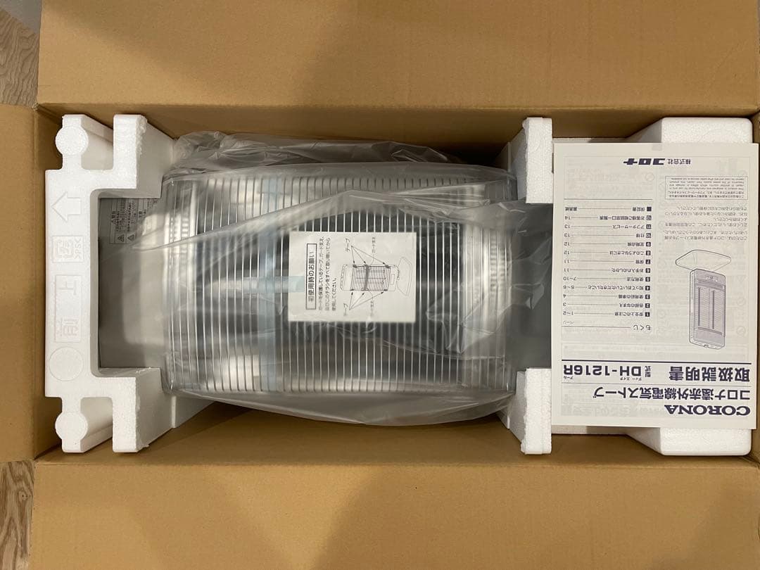 【新品未使用】コロナ　コアヒート DH-1216R-SS （シャンパンシルバー）