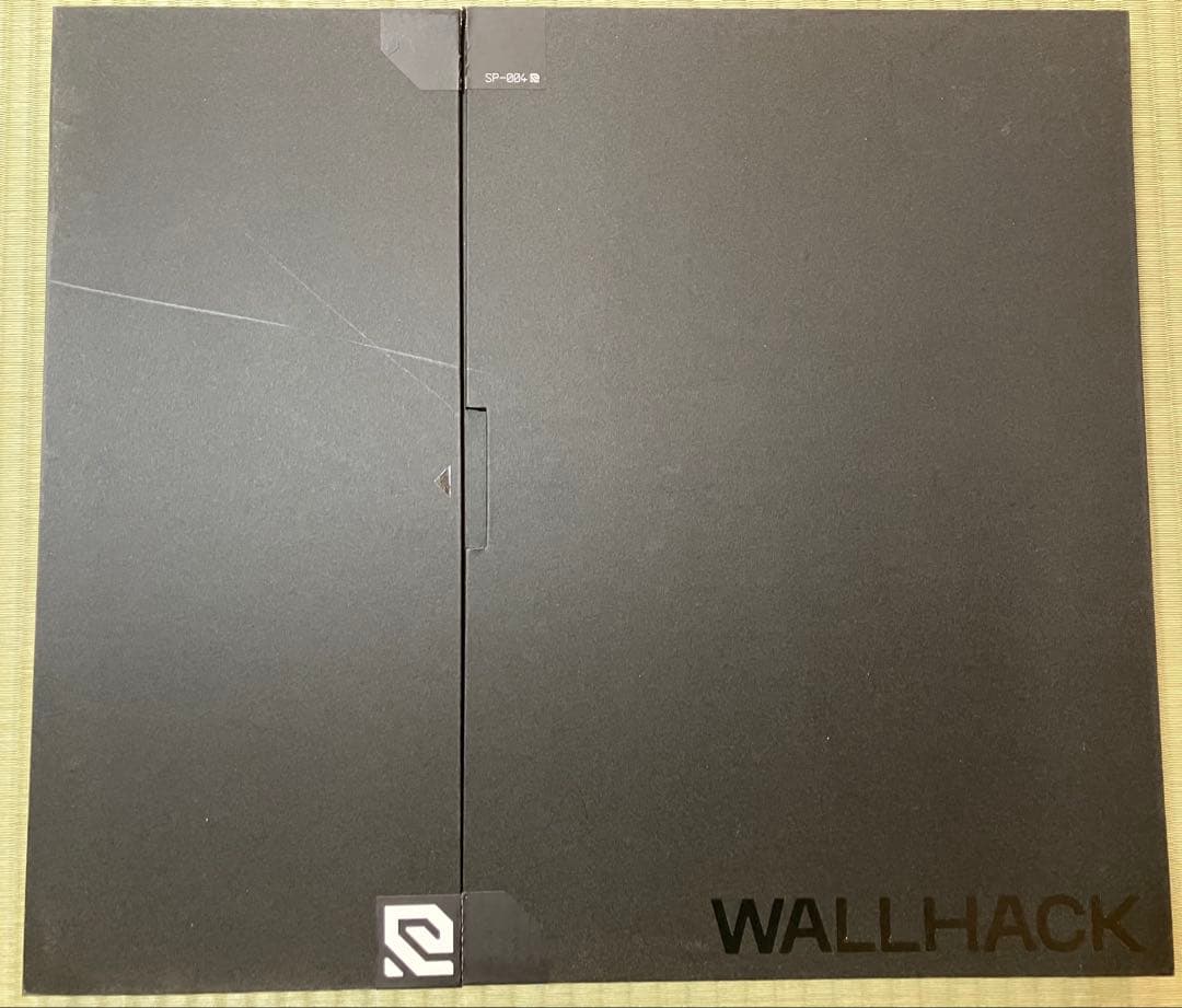 WALLHACK ガラスマウスパッド SP-004 ブラック