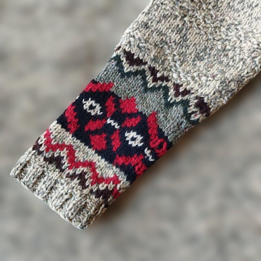 【超希少✨️美品】ラルフローレンカントリー　ノルディック ニット M