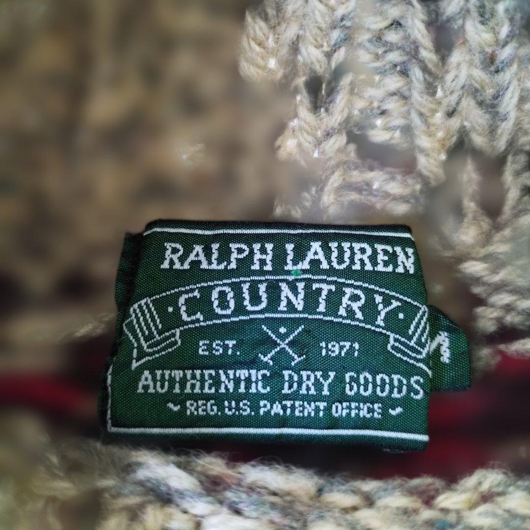 【超希少✨️美品】ラルフローレンカントリー　ノルディック ニット M