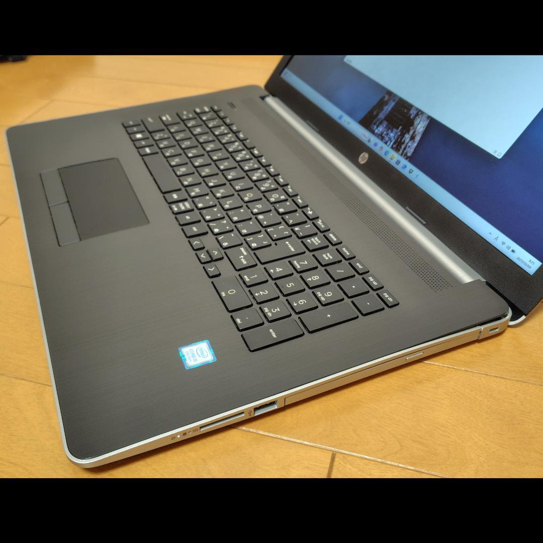 HP製 17型ノートPC【ジャンク】作動品 Core-i5（第8世代）