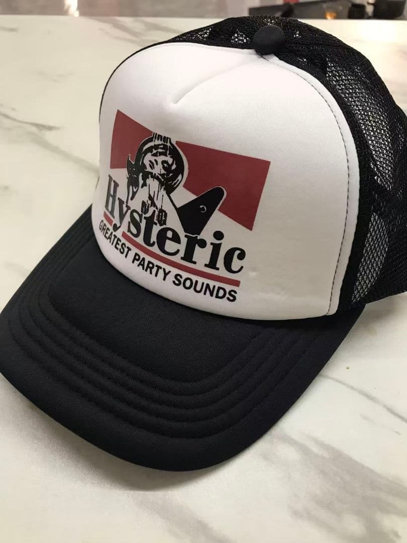 新品未使用 ヒステリックグラマー　キャップ　GUITAR GIRL ～01