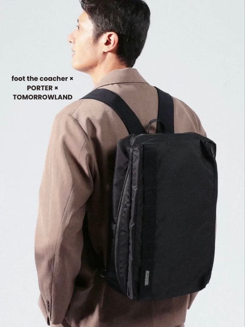 【美品】PORTER footthe coacherTOMORROWLAND