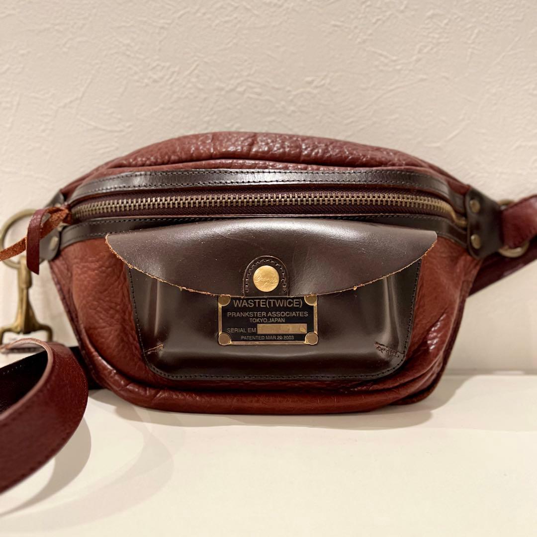 WASTE TWICE 池之端銀革店　ポケットバッグ　ウエストバッグ