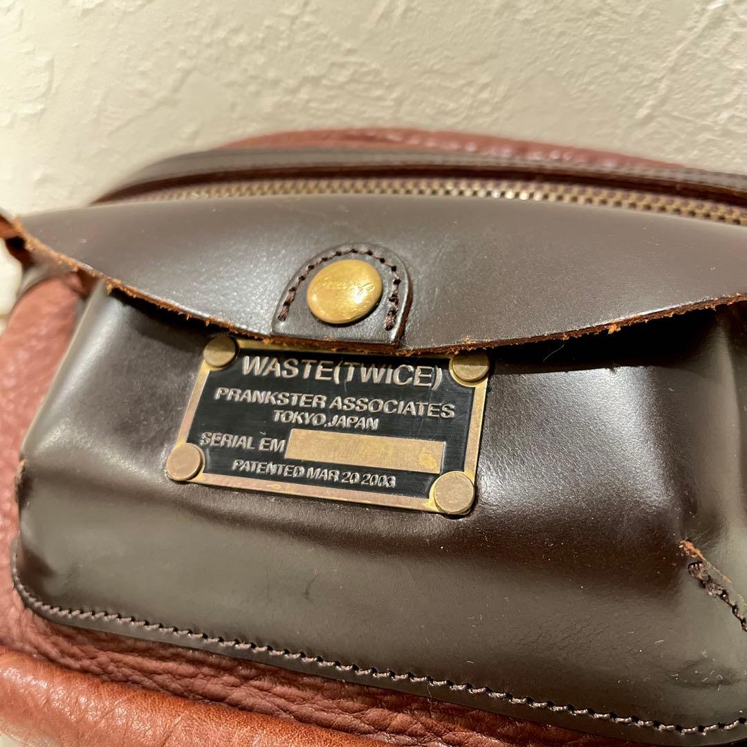 WASTE TWICE 池之端銀革店　ポケットバッグ　ウエストバッグ