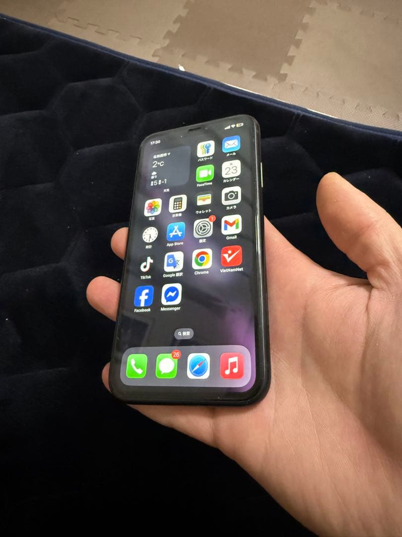 iPhone ブラック 約6.1インチ 本体 XR J/a