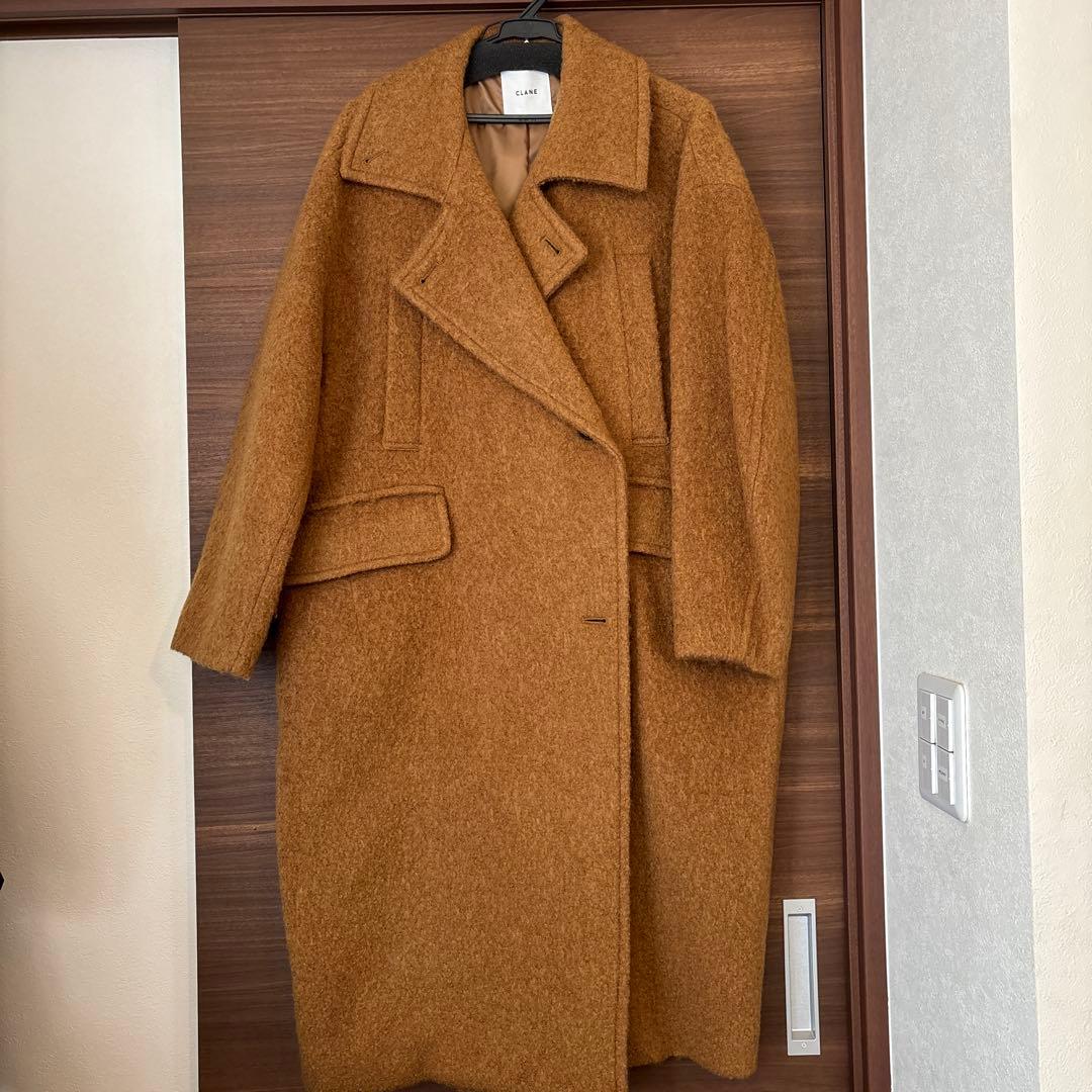 専用⭐︎CLANE チェスターコート　シャギーコクーンコート
