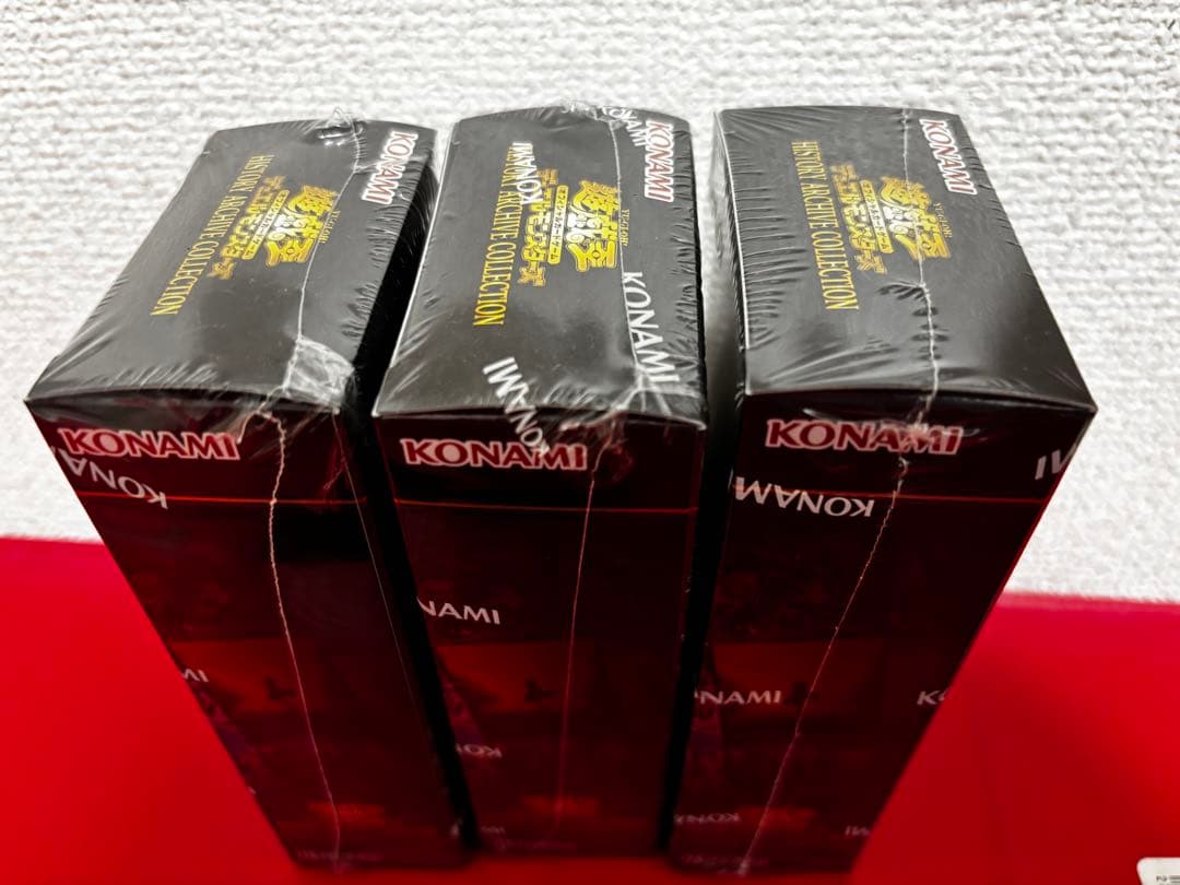 【未開封/正規シュリンク付】ヒストリーアーカイブ 3BOX セット