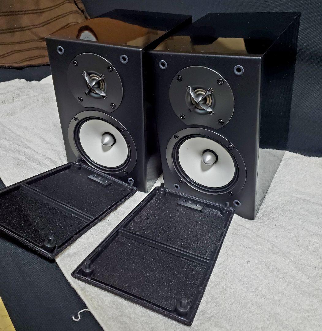 良品 元箱付き ONKYO D-175 ブラック ブックシェルフスピーカー